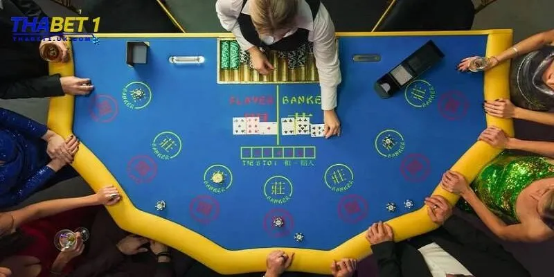 Baccarat tại Thabet: Luật chơi, mẹo cược, thưởng lớn 3 Mức cược game bài punto banco