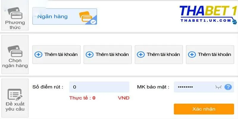 Rút tiền Thabet 2 Thời gian rút thưởng trung bình